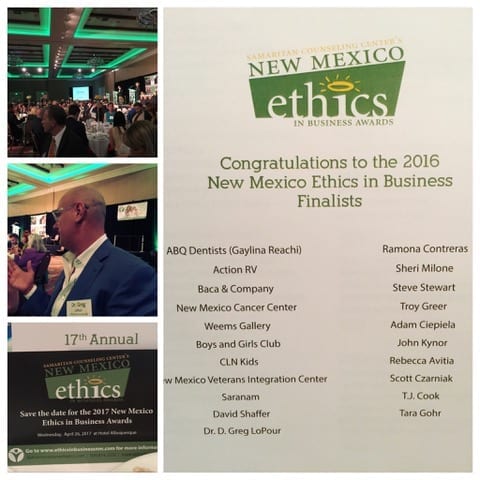 2016 New Mexico Ethics Award